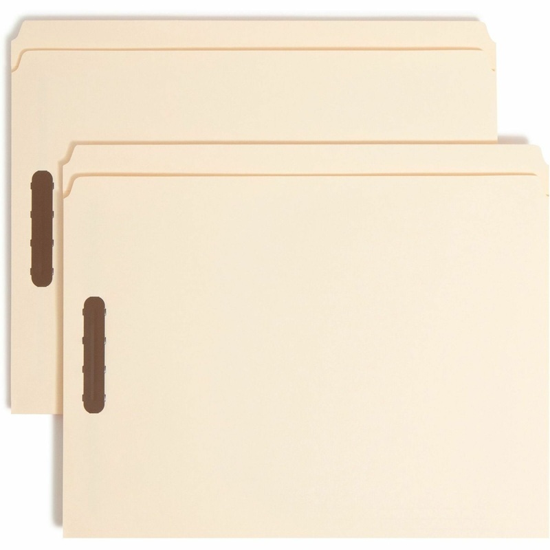 Smead Straight Tab Cut Letter Recycled Fastener Folder – SMD14513