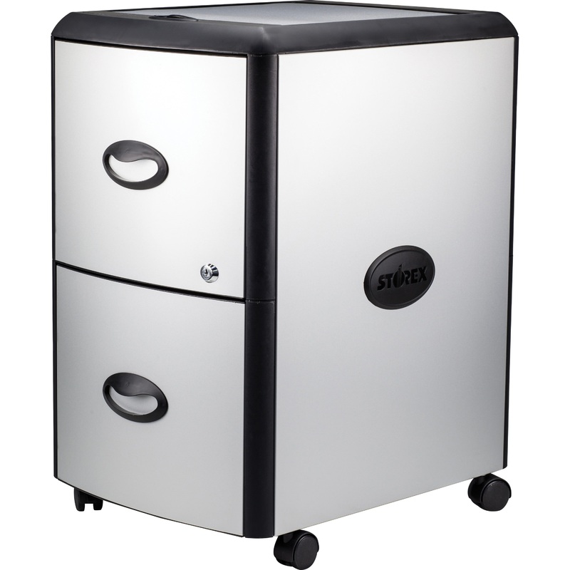Storex Metal-clad Mobile Filing Cabinet – STX61351U01C