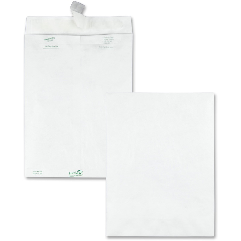 Survivor 9 x 12 DuPont Tyvek Catalog Mailers with Self-Sealing Closure – QUAR1460