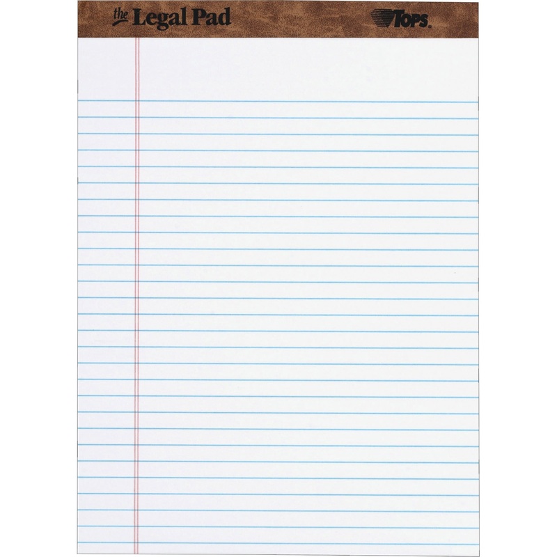 TOPS Letr-trim Perforated Legal Pads – TOP7533