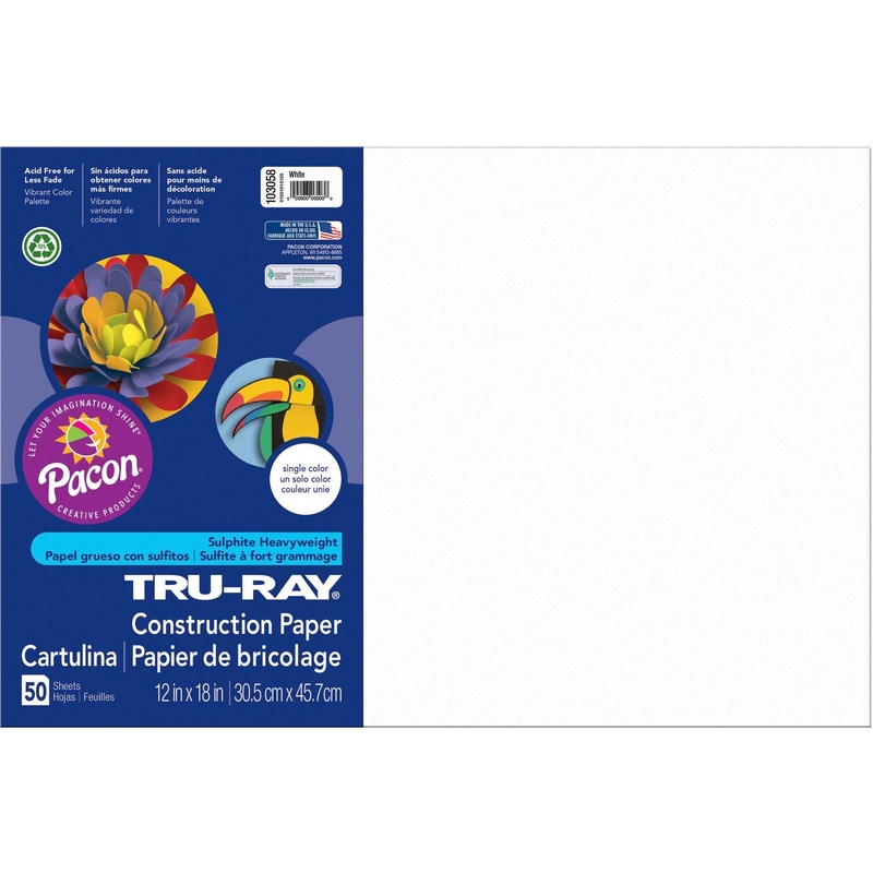 Tru-Ray Heavyweight Construction Paper – PAC103058