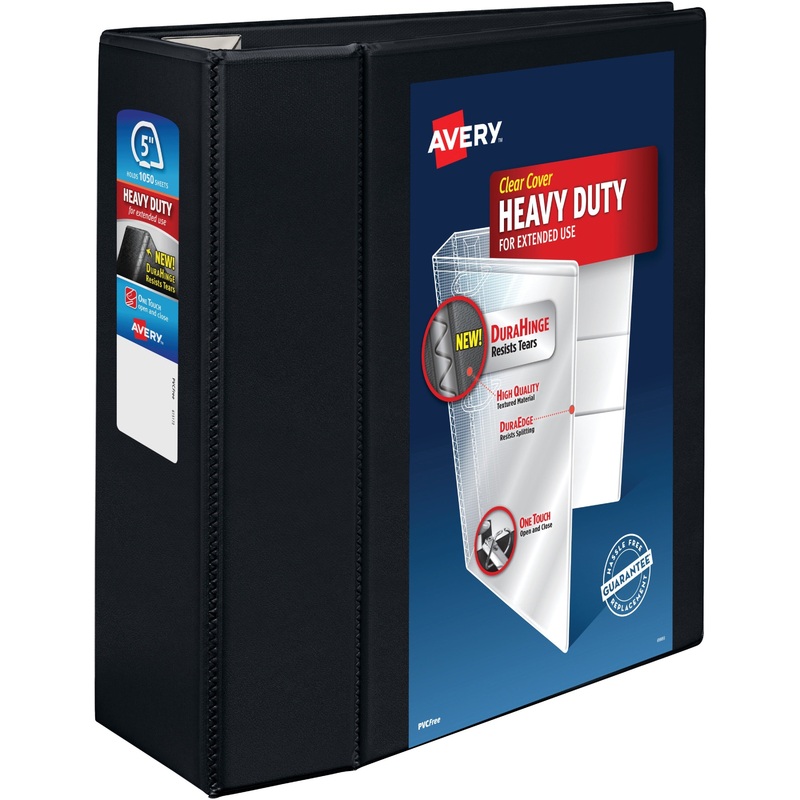 Avery Heavy-Duty View Black 5 Binder (79606) – AVE79606