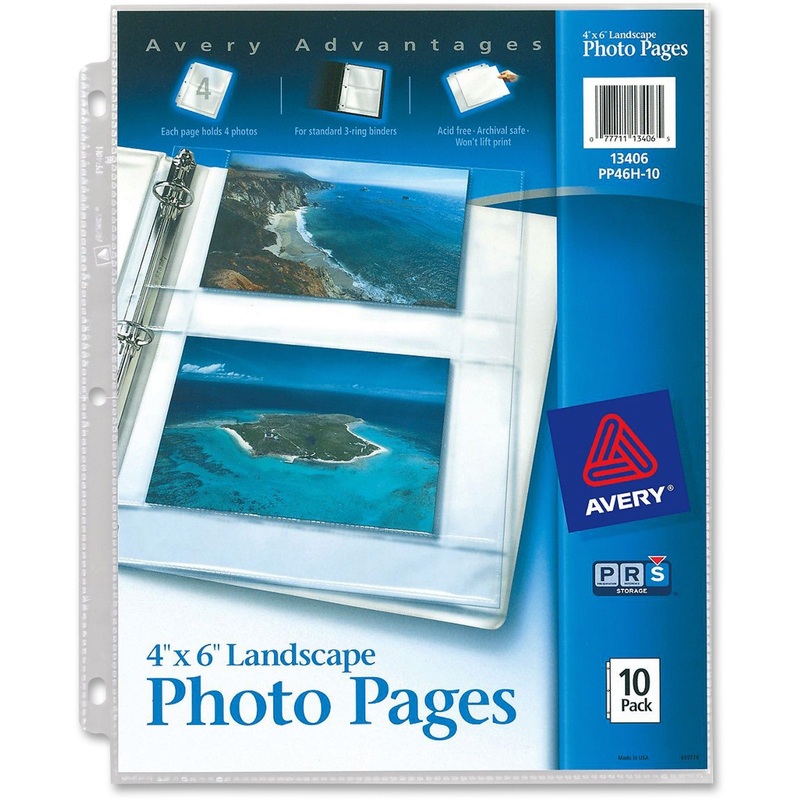 Avery Photo Storage Pages – AVE13406