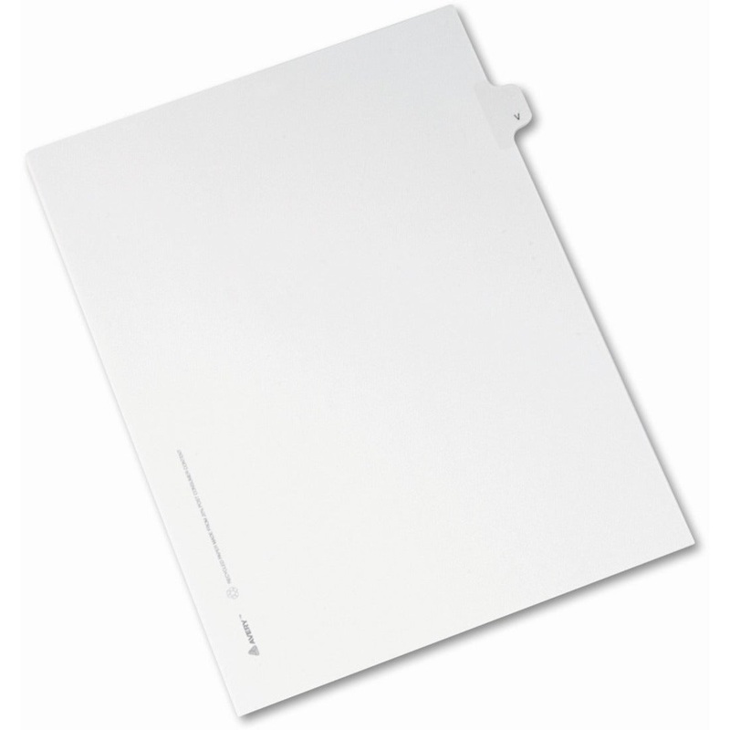 Avery Side Tab Individual Legal Dividers – AVE82184