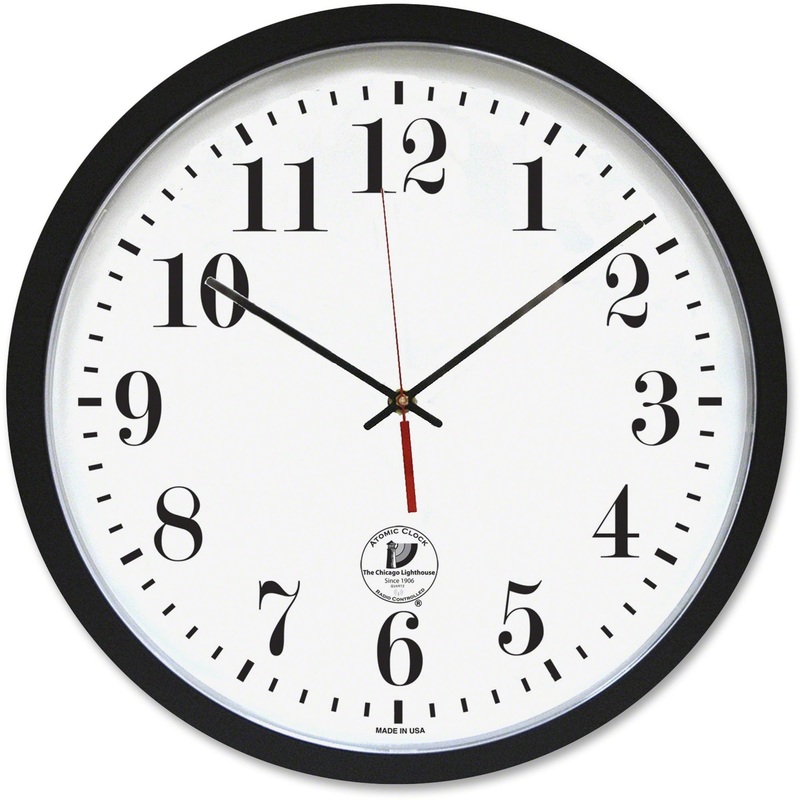 Chicago Lighthouse 16.5 Atomic Wall Clock – ILC67403302