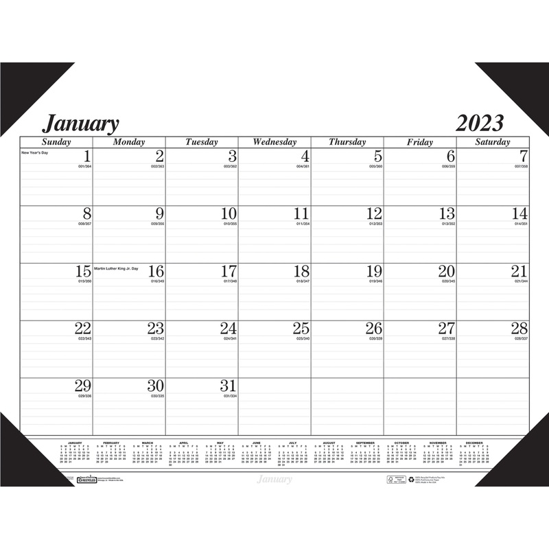 House of Doolittle Economy Refillable Desk Pad – HOD124