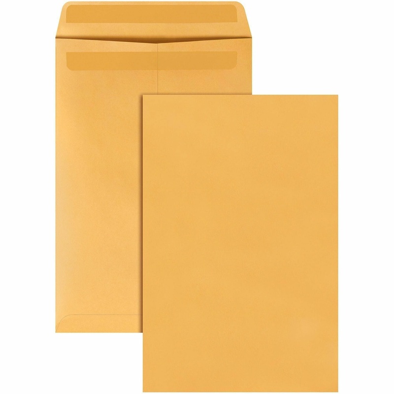 Quality Park 10 x 15 Catalog Envelopes with Self-Seal Closure – QUA43862
