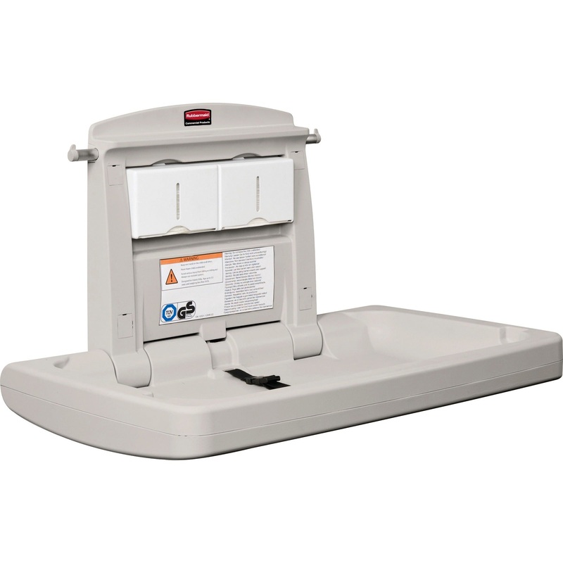 Rubbermaid Commercial Horizontal Baby Changing Station – RCP781888