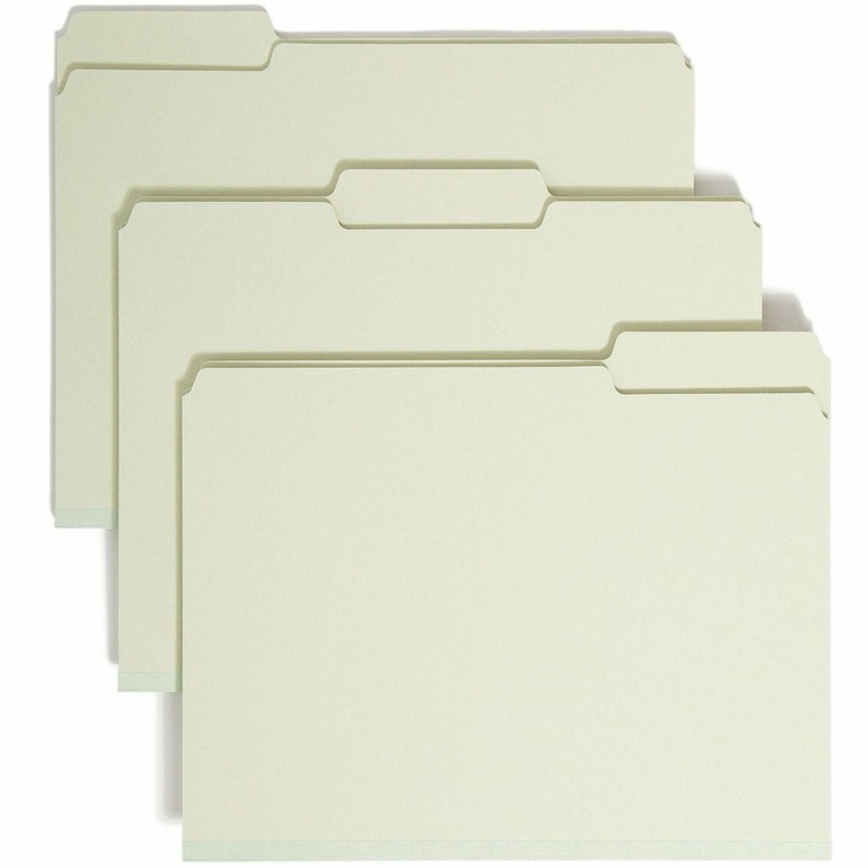 Smead 1/3 Tab Cut Letter Recycled Top Tab File Folder – SMD13230