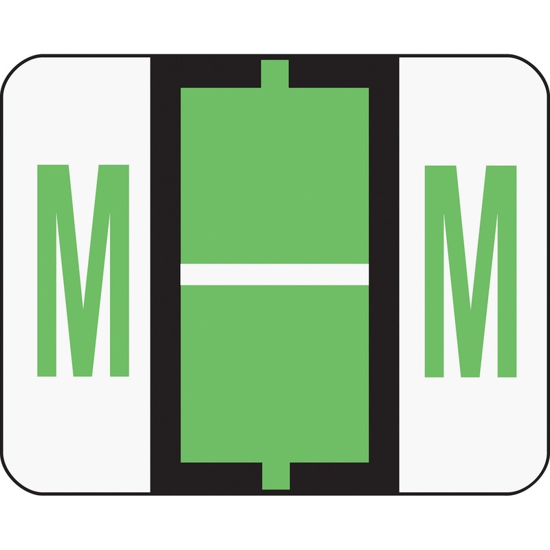 Smead BCCR Bar-Style Color-Coded Labels – SMD67083