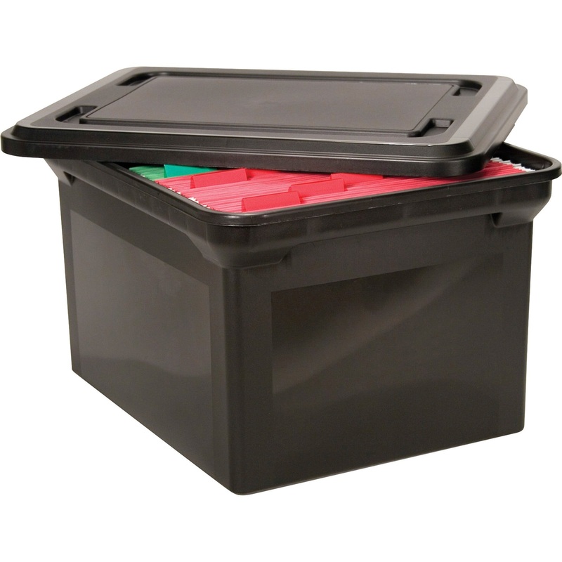 Advantus File Tote with lid – AVT34052