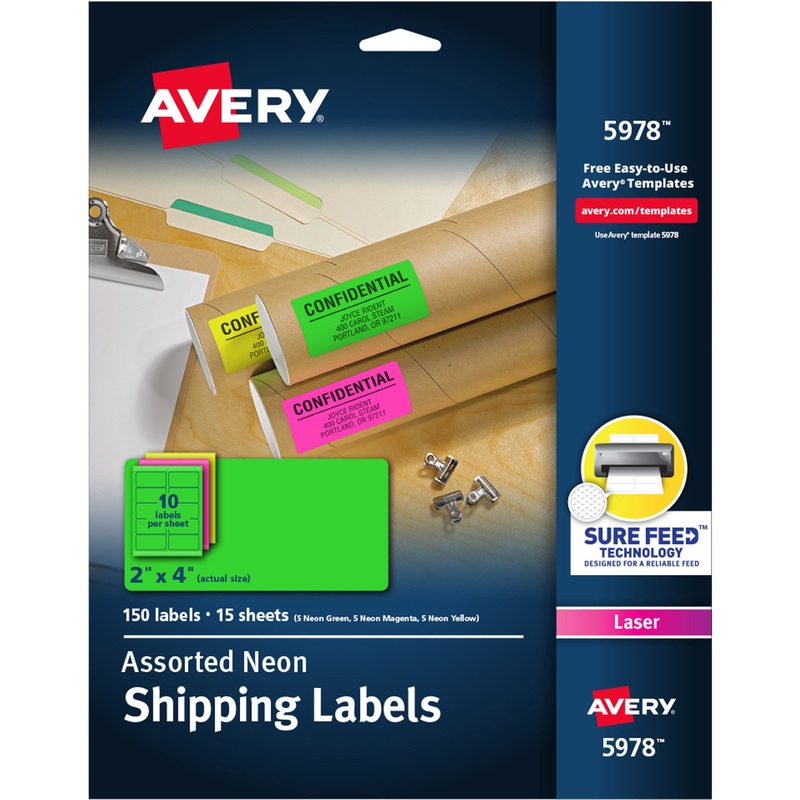 Avery Shipping Labels – AVE5978