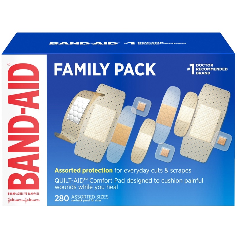Band-Aid Adhesive Bandages Family Variety Pack – JOJ4711