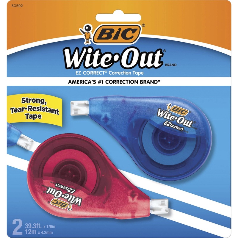 BIC Wite-Out EZ CORRECT Correction Tape – BICWOTAPP21