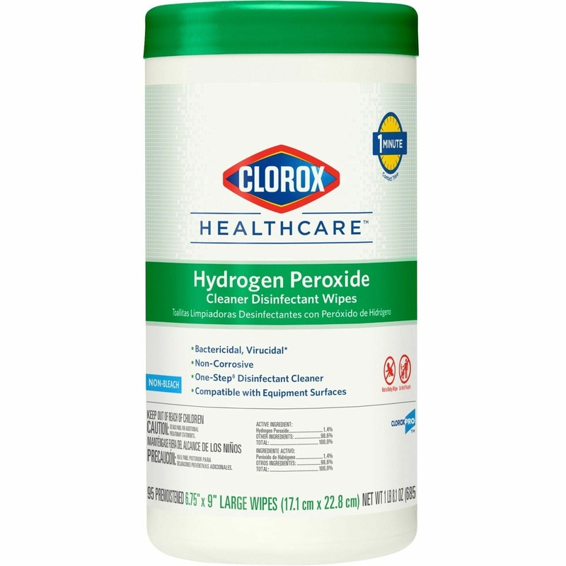 Clorox Healthcare Hydrogen Peroxide Cleaner Disinfectant Wipes – CLO30824