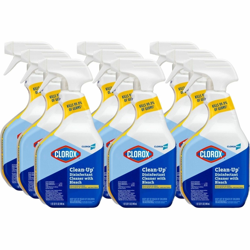 CloroxPro Clean-Up Disinfectant Cleaner with Bleach – CLO35417CT