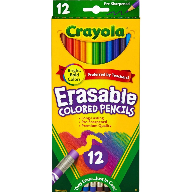 Crayola Erasable Colored Pencils – CYO684412