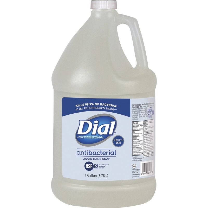 Dial Sensitive Skin Antimicrobial Soap Refill – DIA82838