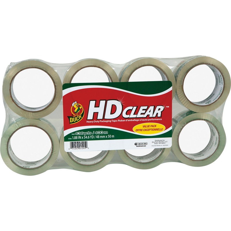 Duck Brand HD Clear Packing Tape – DUC282195
