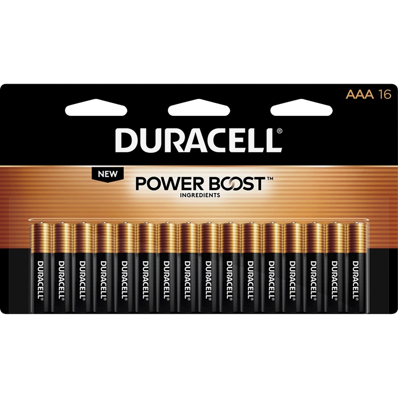 Duracell Coppertop Alkaline AAA Batteries – DURMN2400B16Z