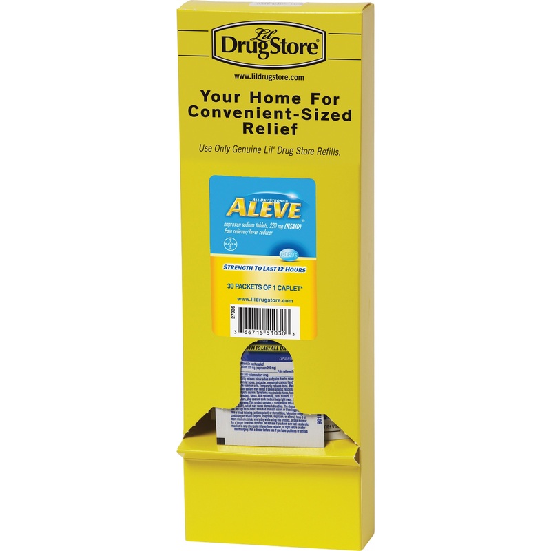 Lil’ Drug Store LIL’ Drug Store Aleve Medicine Single Dose Refill – LIL51030