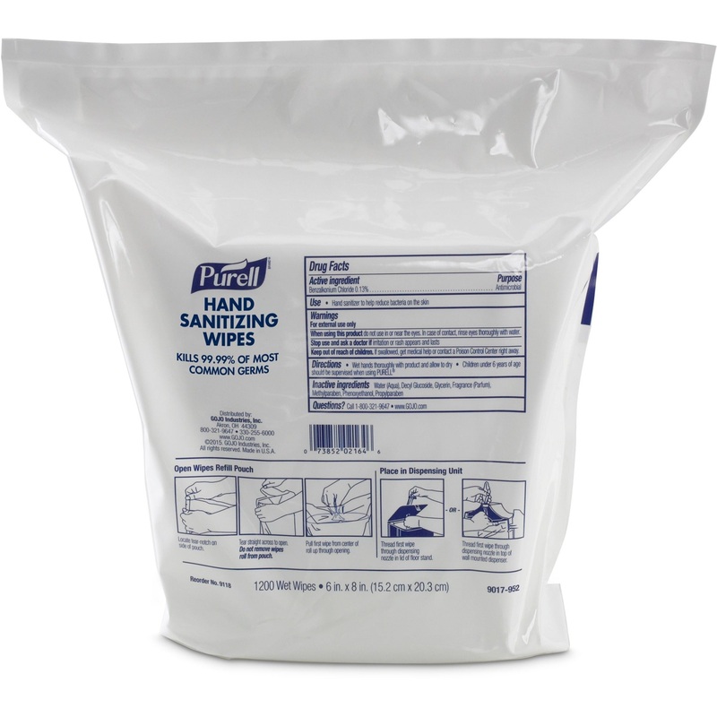 PURELL Sanitizing Wipes – GOJ911802