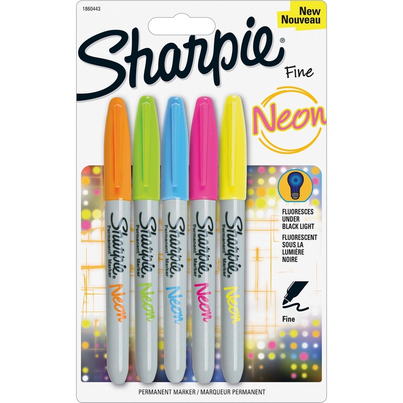 Sharpie Fine Neon Permanent Markers – SAN1860443