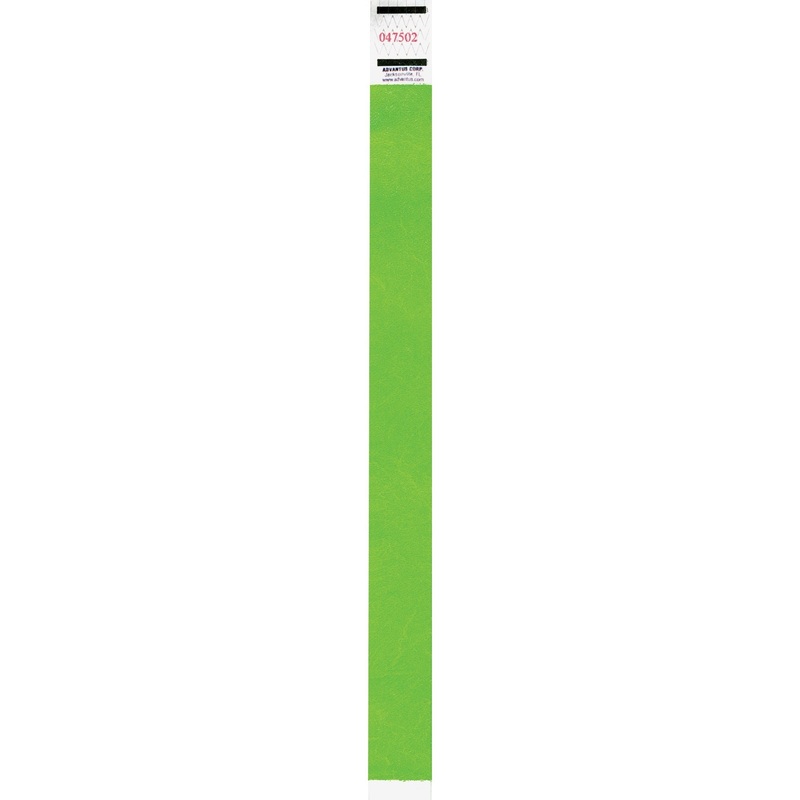 Advantus Neon Tyvek Wristbands – AVT91122