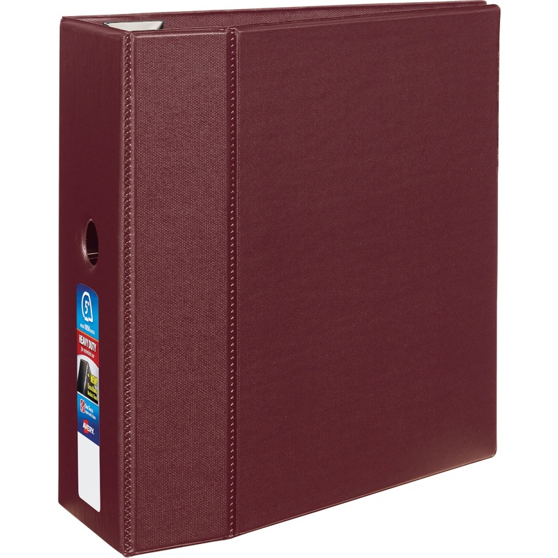 Avery Heavy-Duty Maroon 5 Binder (79366) – AVE79366