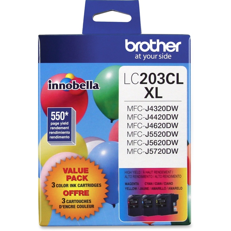 Brother Genuine Innobella LC2033PKS High Yield Ink Cartridges – BRTLC2033PKS