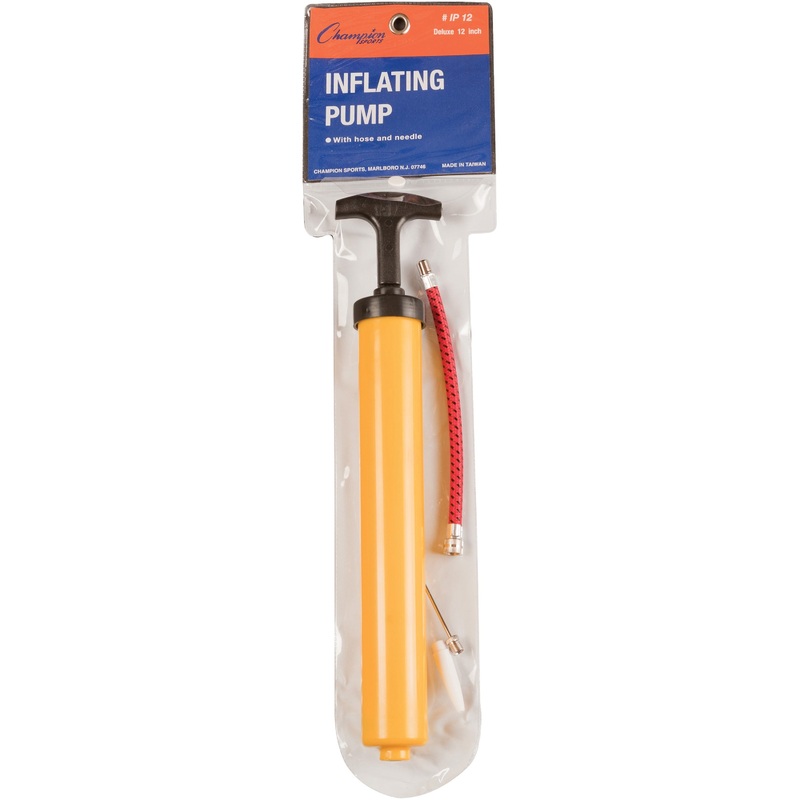 Champion Sports 12 Inch Plastic Hand Pump – CSIIP12