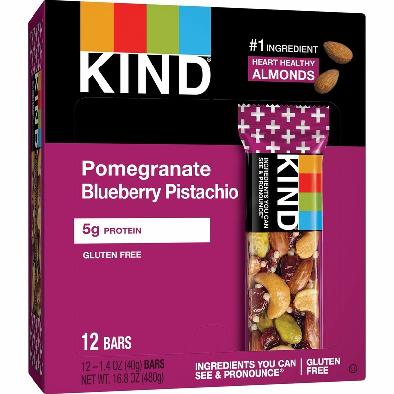 KIND Pomegranate Blueberry Pistachio Nut Bars – KND17221
