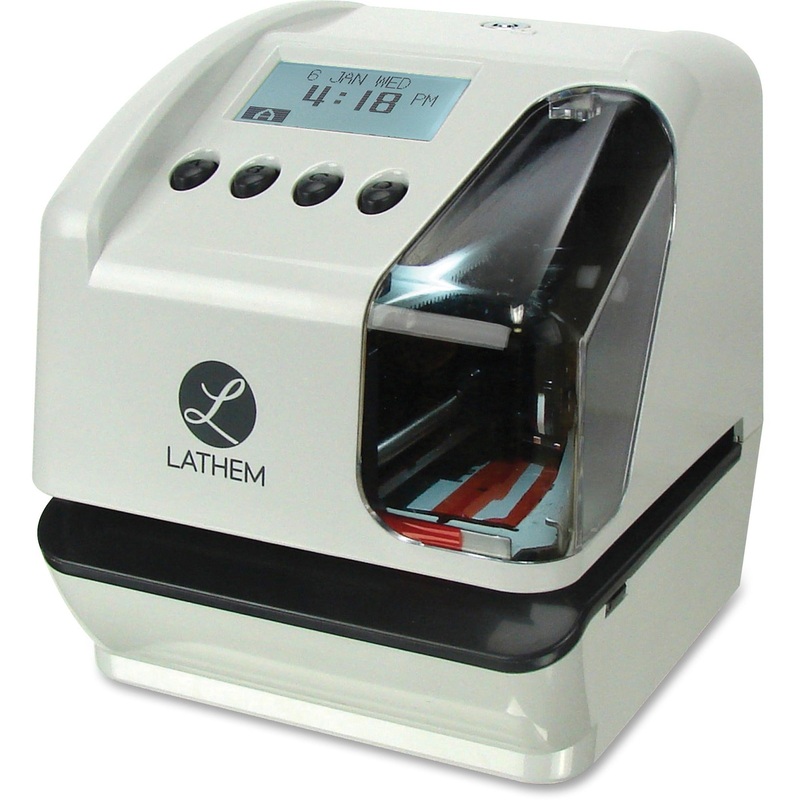 Lathem LT5 Electronic Time and Date Stamp – LTHLT5000