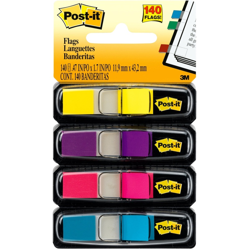 Post-it Flags – MMM6834AB|Page Marker,Color Coder,Folder Tab,Document,Bookmark|No