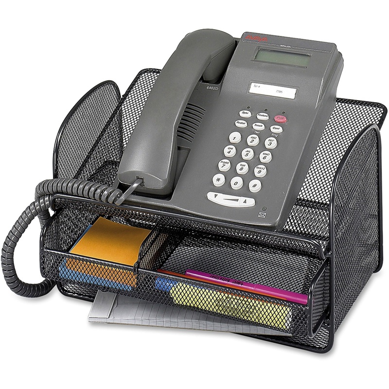 Safco Onyx Mesh Telephone Stand – SAF2160BL