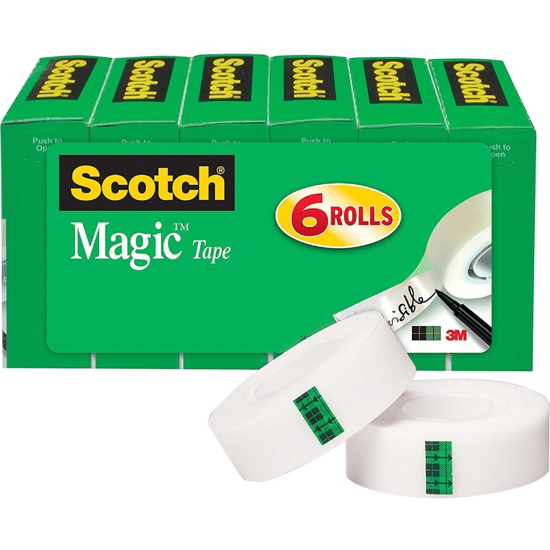 Scotch 3/4W Magic Tape – MMM810K6