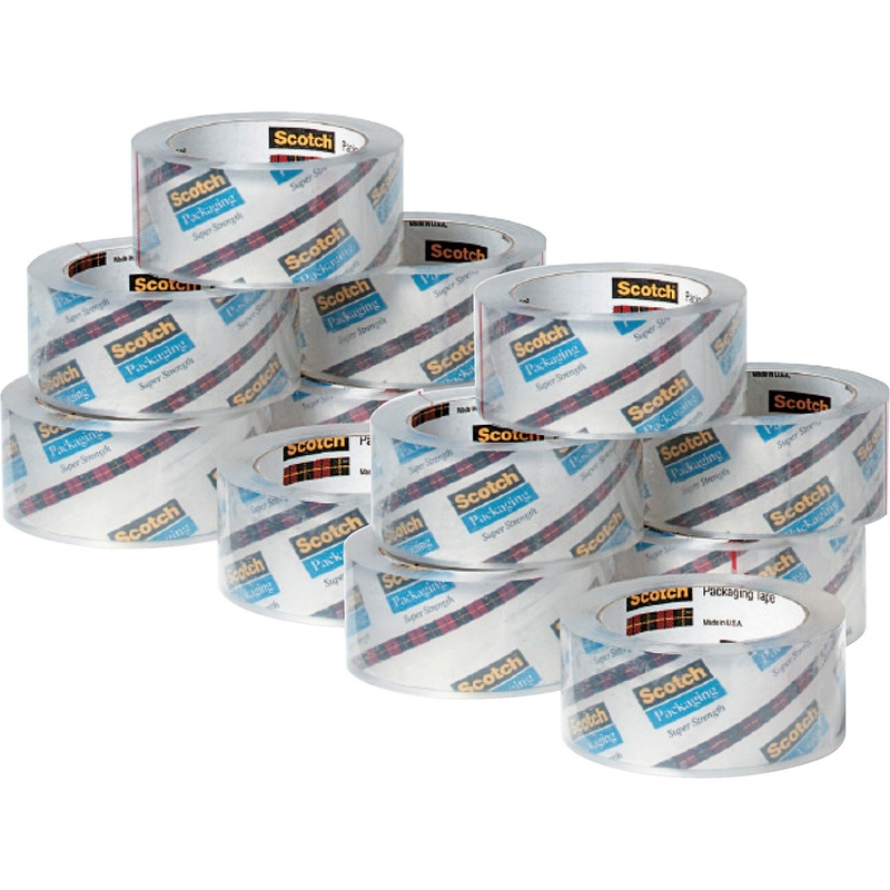 Scotch Commercial-Grade Shipping/Packaging Tape – MMM3750CS48