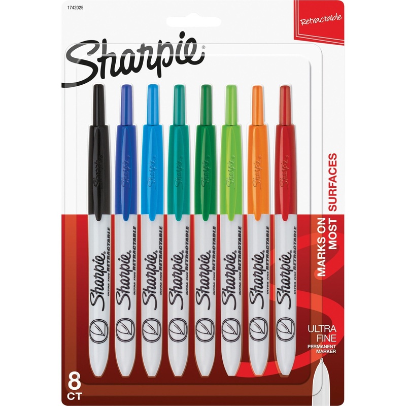 Sharpie Retractable Ultra Fine Point Permanent Marker – SAN1742025