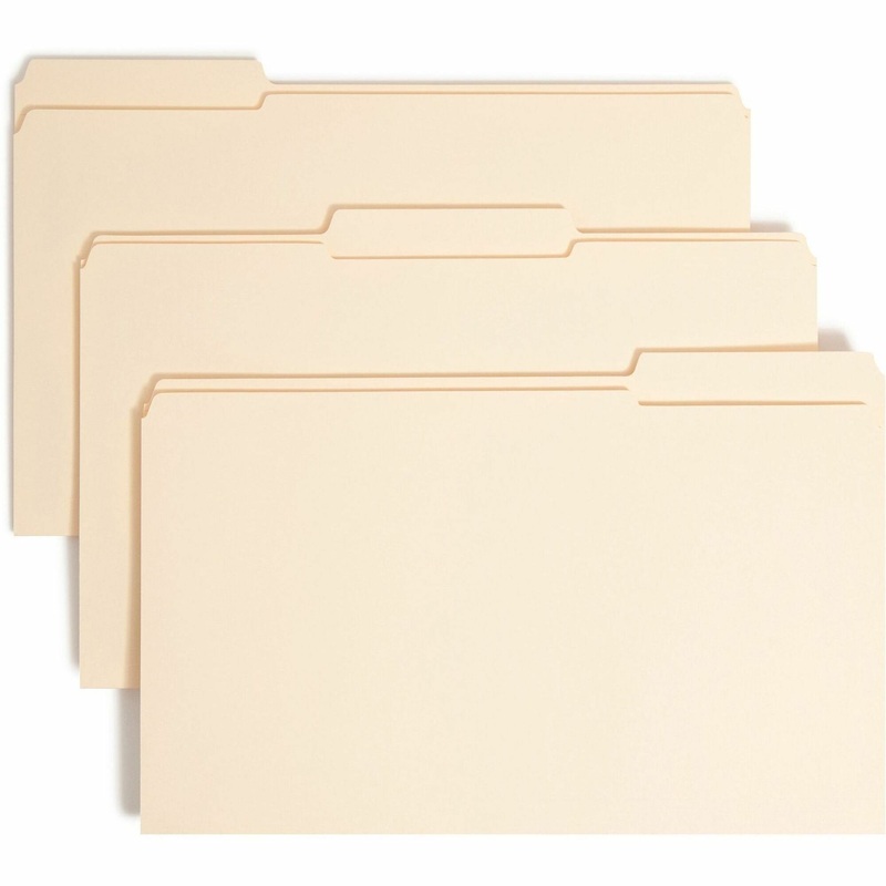 Smead 1/3 Tab Cut Legal Recycled Fastener Folder – SMD19534