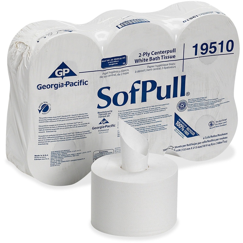 SofPull Centerpull High-Capacity Toilet Paper – GPC19510