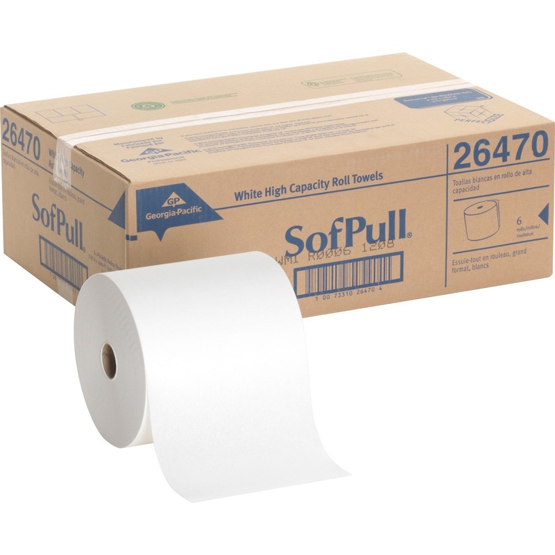 SofPull Mechanical Recycled Paper Towel Rolls – GPC26470