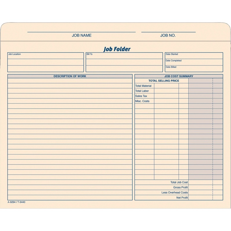 TOPS Letter File Jacket – TOP3440
