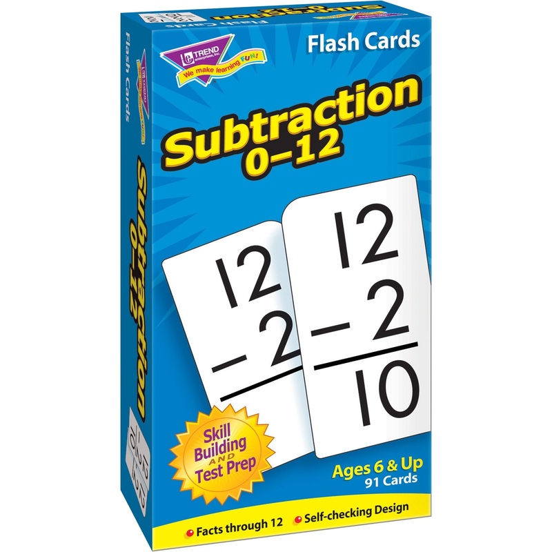 Trend Math Flash Cards – TEPT53103