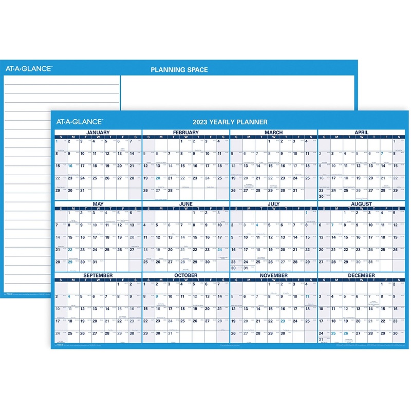 At-A-Glance Reversible Wall Calendar – AAGPM30028