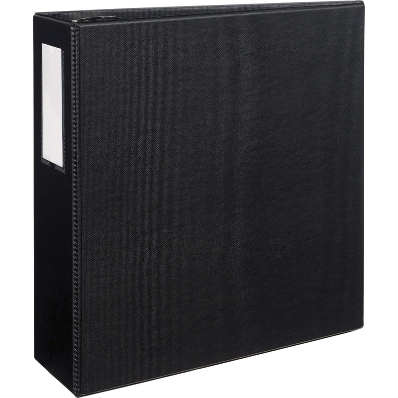 Avery DuraHinge Durable Binder with Label Holder – AVE08802