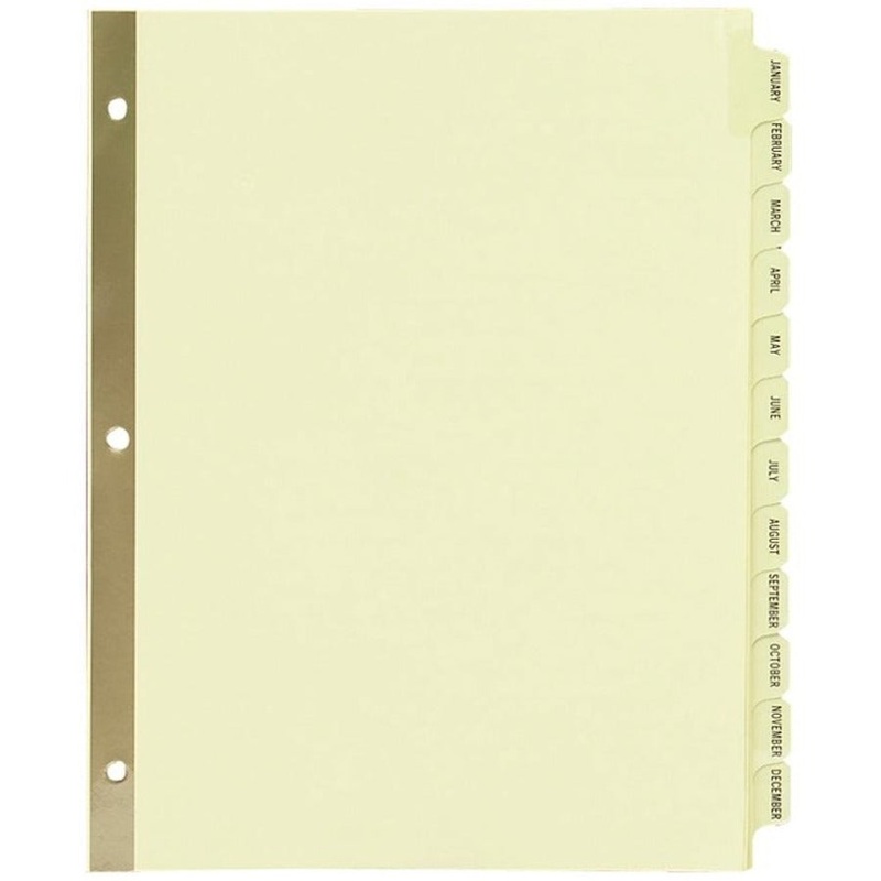 Avery Laminated Dividers – Gold Reinforced – AVE11307