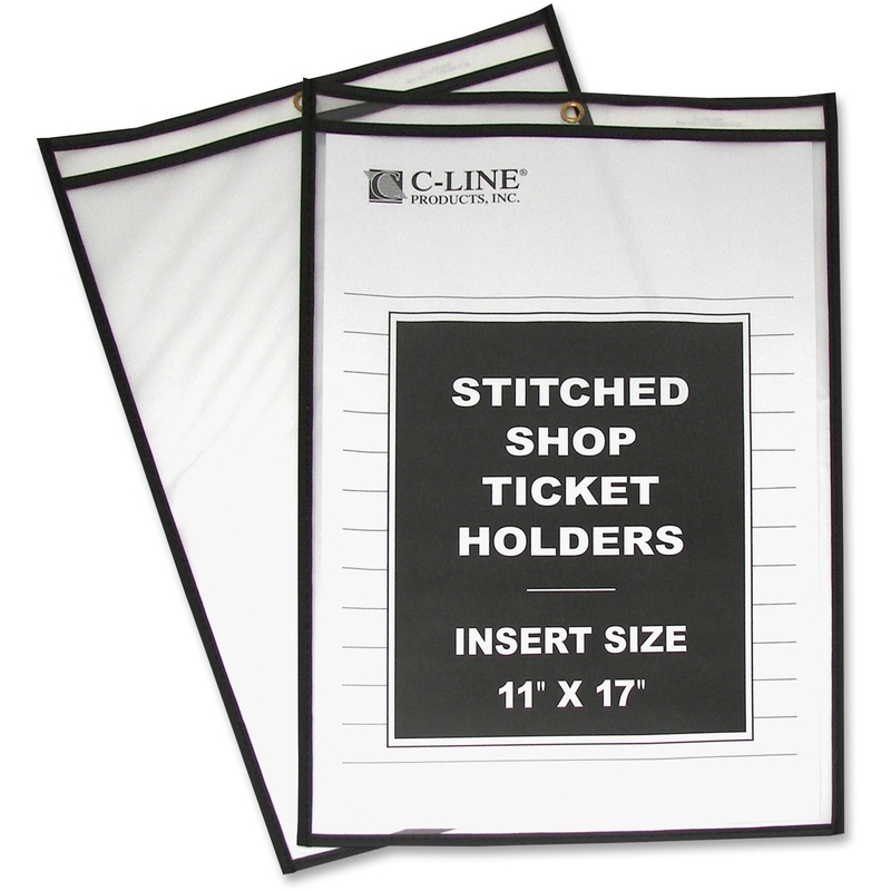 C-Line Shop Ticket Holders, Stitched – CLI46117