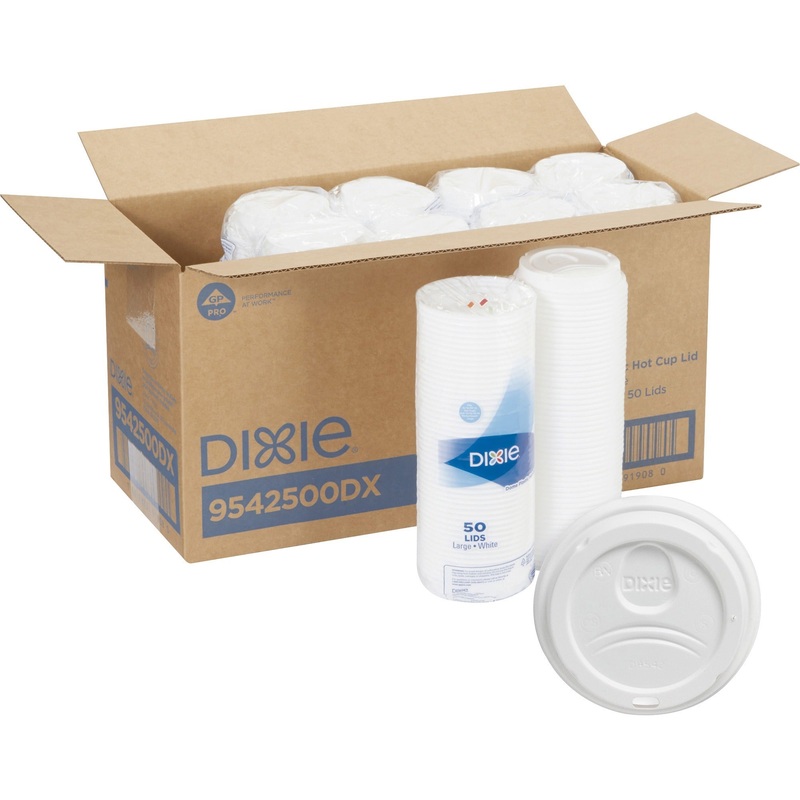 Dixie Large Hot Cup Lids by GP Pro – DXE9542500DXCT