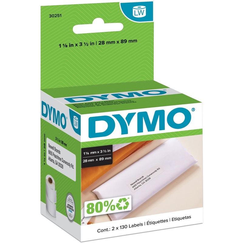 Dymo White Address Labels – DYM30251