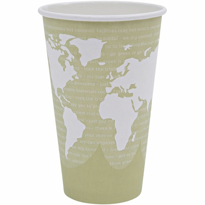 Eco-Products World Art Hot Beverage Cups – ECOEPBHC16WA